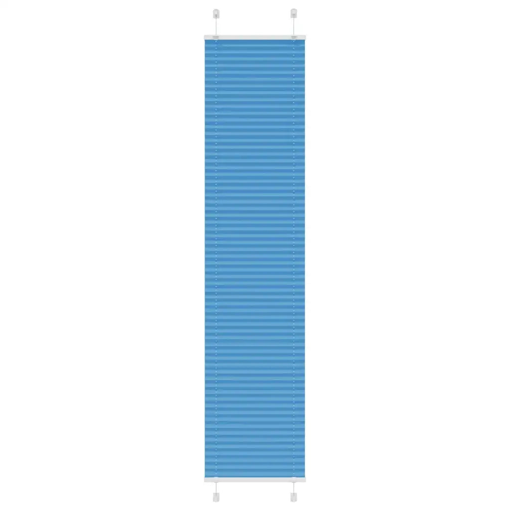 Tenda Plissettata Blu 45x200 cm Larghezza Tessuto 44,4 cm