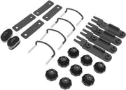 Montaggio universale per tetto - Dakdragger leggero - Completo di attrezzi - In acciaio inossidabile - Duraturo - Set di montaggio per tetto - Beugolo per contenitore del tetto