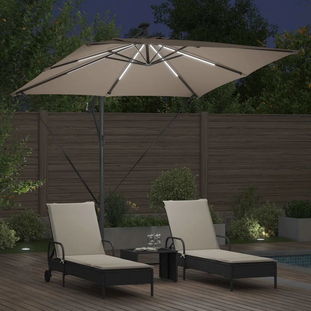 Ombrellone Talpa 249 x 249 x 250 cm Poliestere e Alluminio 42003402