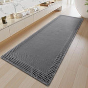 40 * 60 cm lungo passo in gomma scura antiscivolo per cucina e soggiorno