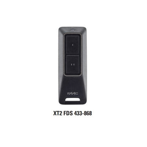 FAAC TRASMITTENTE XT2 FDS 433 868 MHZ NERO 787017 ORIGINALE