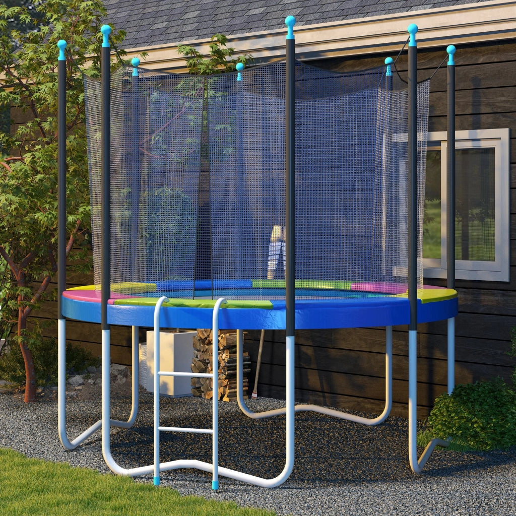 Copertura per Trampolino Giardino ¨C Zephmum ¨C ?305 cm Multicolore