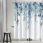 Doccia a tenda in tessuto - Blu - 180 x 180 CM