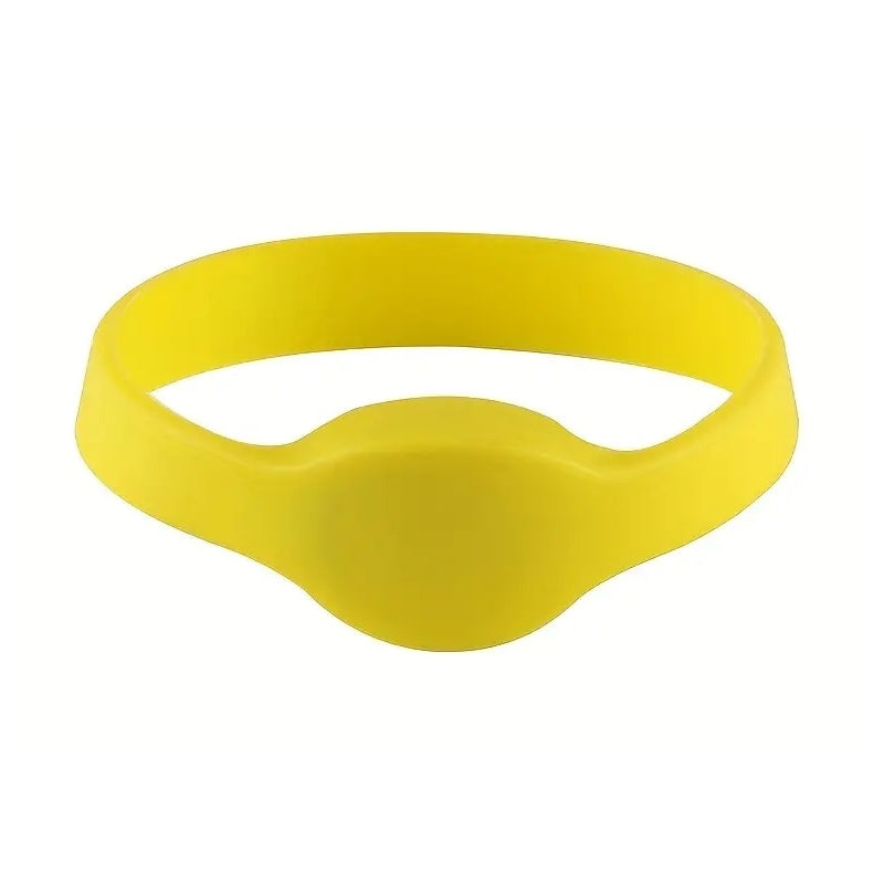 BRACCIALETTO GIALLO 125 KHZ DI VICINANZA PROSSIMITÀ CONTROLLO ACCESSI NO TOUCH