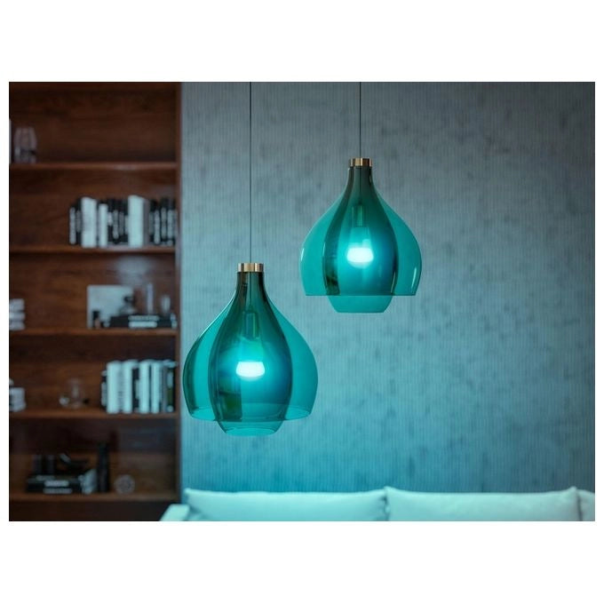 Philips Hue 929002468802 White and Color Ambiance Lampadina Smart LED E27 9W 1100lm 2000-6500K Bluetooth ZigBee Dimmerabile confezione da 2