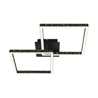 Applique Moderna Nici Metallo Nero Led Integrato 18W 3000K