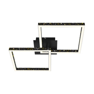 Applique Moderna Nici Metallo Nero Led Integrato 18W 3000K