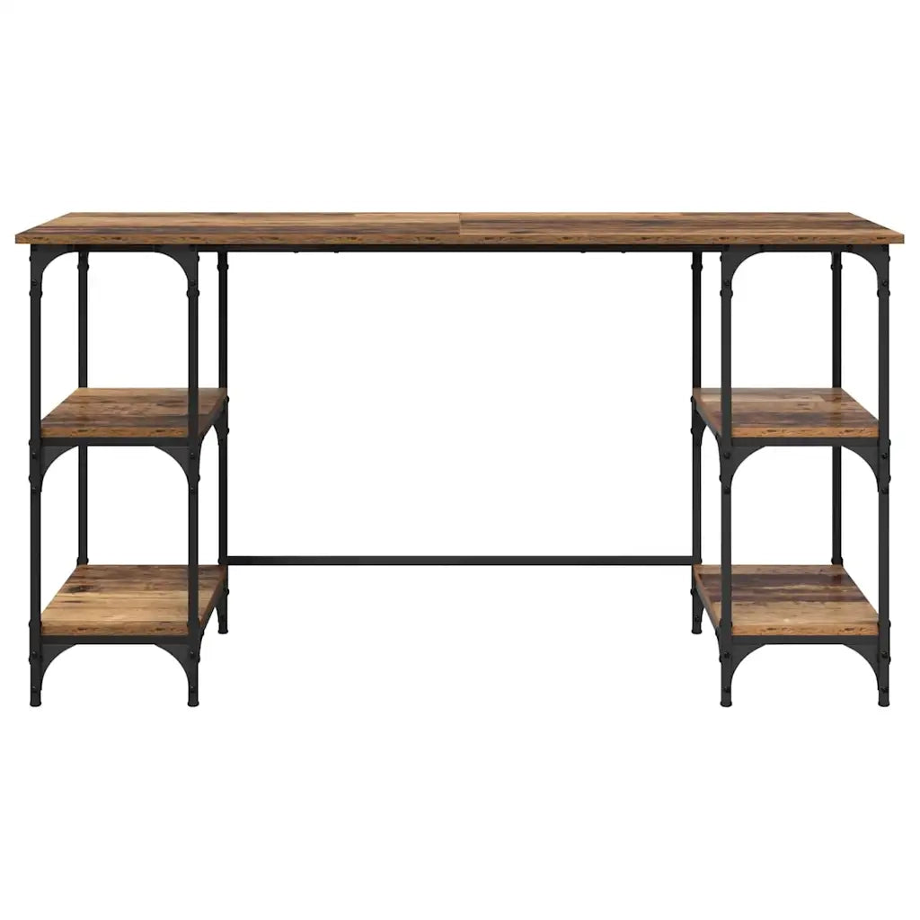 Scrivania Legno vecchio 140 x 50 x 75 cm Legno multistrato