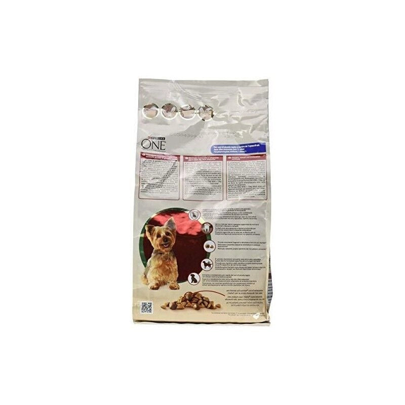 PURINA ONE MINI ACTIVE CROCCHETTE PER CANI TAGLIA SMALL CON MANZO E RISO 1,5 KG
