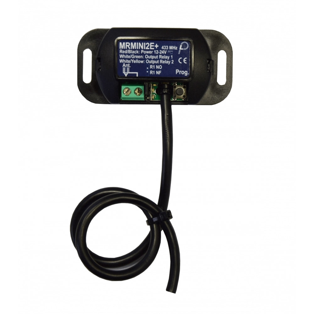 Ricevitore 2 Canali, 433.920 Mhz, 1000 Codici, Ip50, 2 Comuni