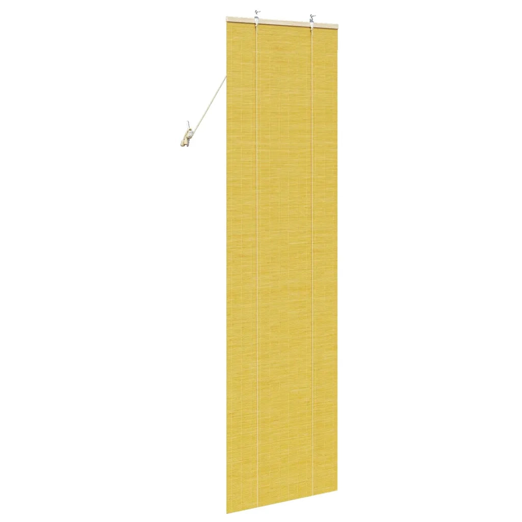 vidaXL Tende e Tapparelle per Finestre con tende Giallo Bambù