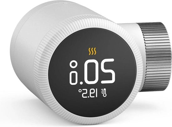 Regolatore di Radiatore Intelligente - Regola la Riscaldamento con l'App e il Speaker Intelligente - Risparmia Energie e Costi - Installazione Autonomo - Non Compatibile con V3+