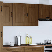 Pensile da Cucina | Mobile da Cucina Kalmar Rovere Marrone in Legno Multistrato