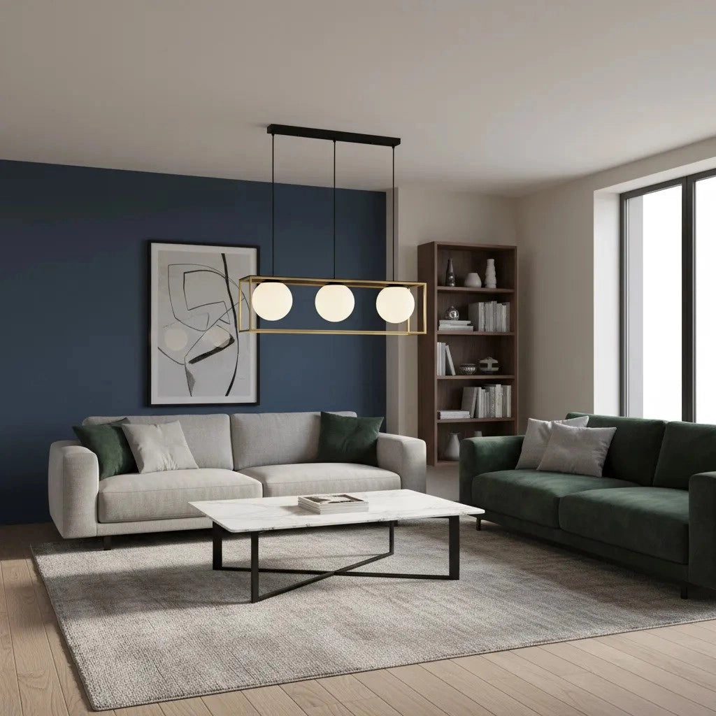 Plafoniera Da Soffitto Black Gold APP1164-3CP