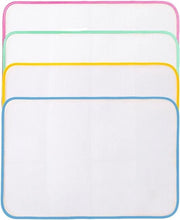 Set di 4 stoffe a maglia in mesh resistente al calore, tavola di protezione per la piastra da stiro - 40 x 60 cm, set di protezione per tessuti delicati in mesh e metallo.