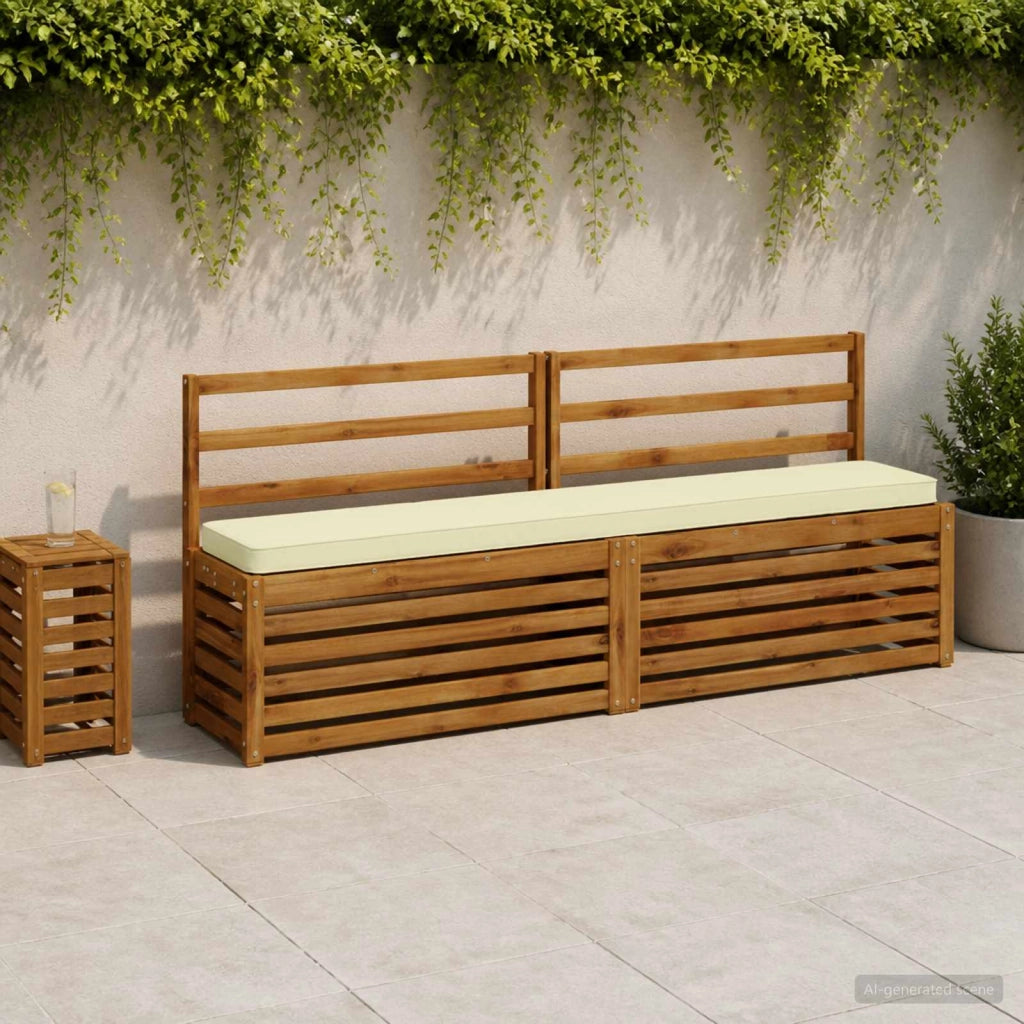 Cuscini per Panchina a 2 Pezzi VUGHT 2 pcs 100% Poliestere 950971