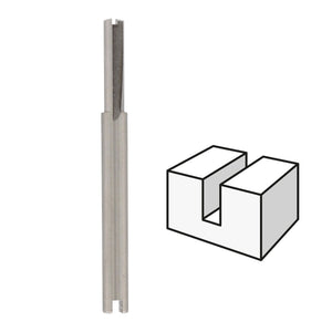 Frese da Legno per Router Dremel 335 Punte Arrotondate Dritte a V Scanalature Formato: 3,2 mm - 650