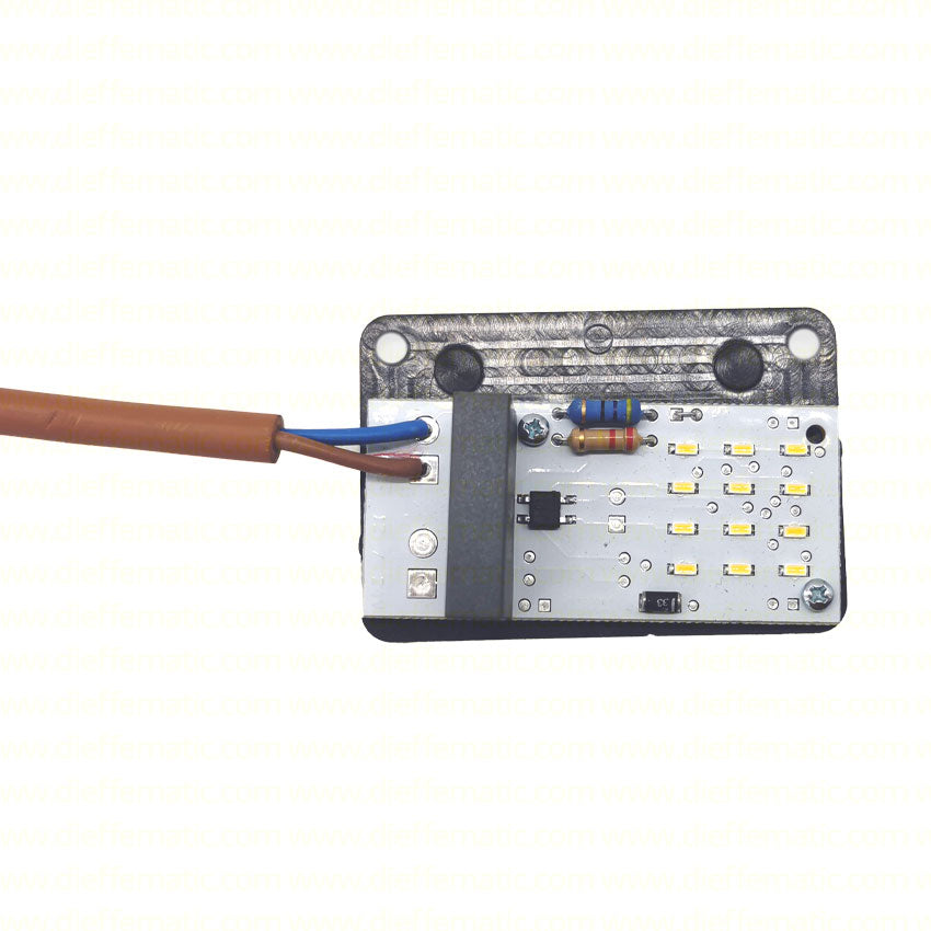 LD06 LED PER LUCE CORTESIA BASIC BAZER MODULO LUCE 230V 12LED + CABLAGGIO 30 CM