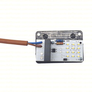 LD06 LED PER LUCE CORTESIA BASIC BAZER MODULO LUCE 230V 12LED + CABLAGGIO 30 CM