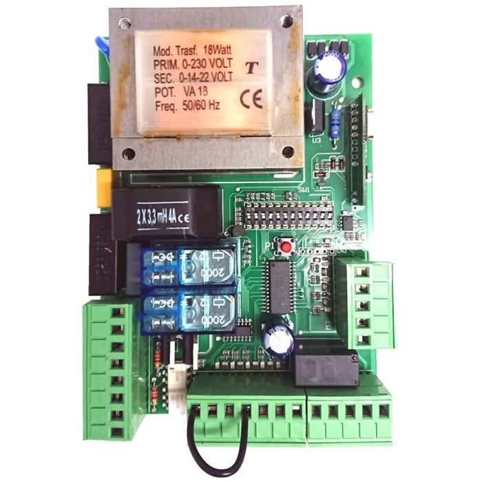 SCHEDA CENTRALE 230V CANCELLI ANTA BATTENTE AUTUN8 COMPATIBILE CON BFT ALCOR-N