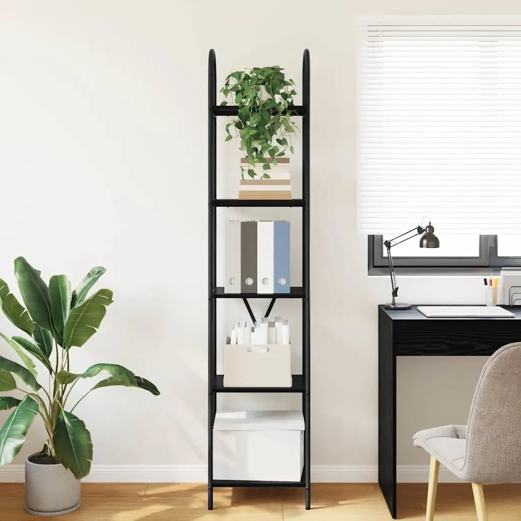 Libreria Rovere Nero 40 x 30 x 183 cm Legno multistrato 879923