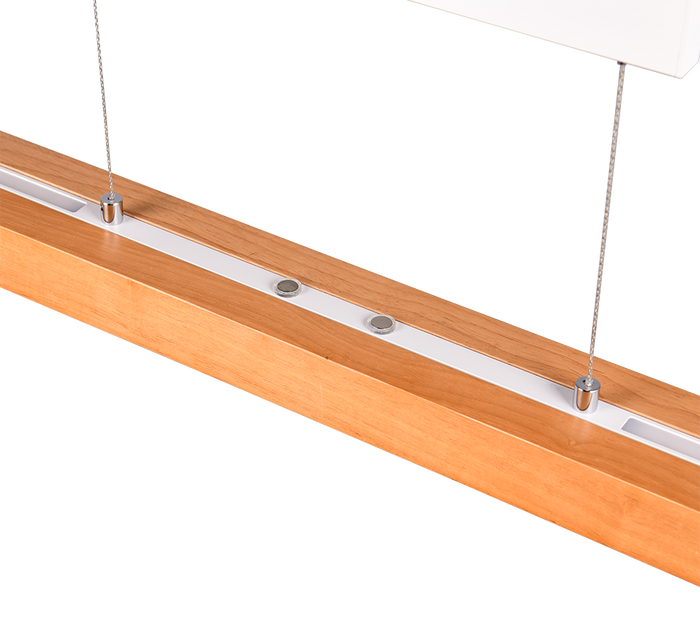 Lampada a sospensione LED, metallo, bianco opaco, 152x150x8,5 cm, Trajan