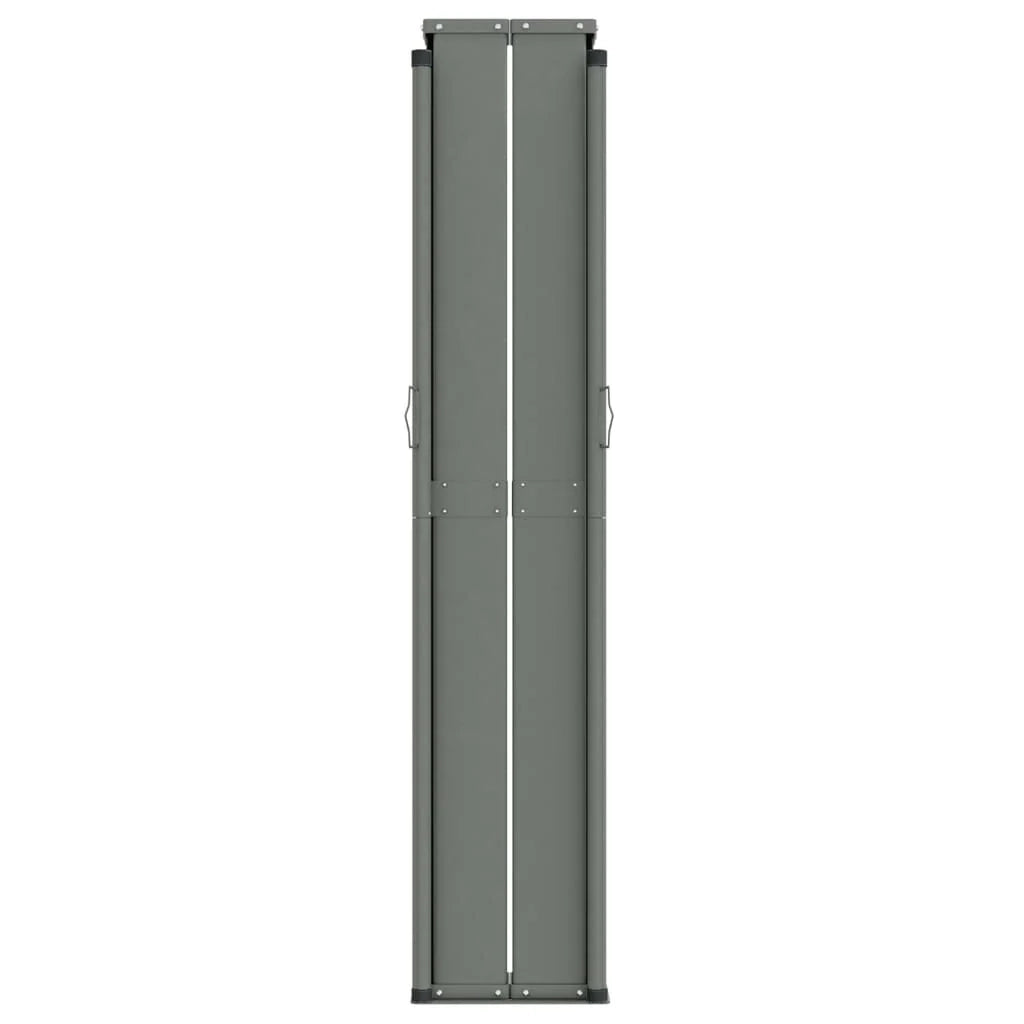Tenda da sole laterale retrattile/schermo protettivo per patio giardino terrazza balcone 180 x 1200 cm antracite 02_0007119