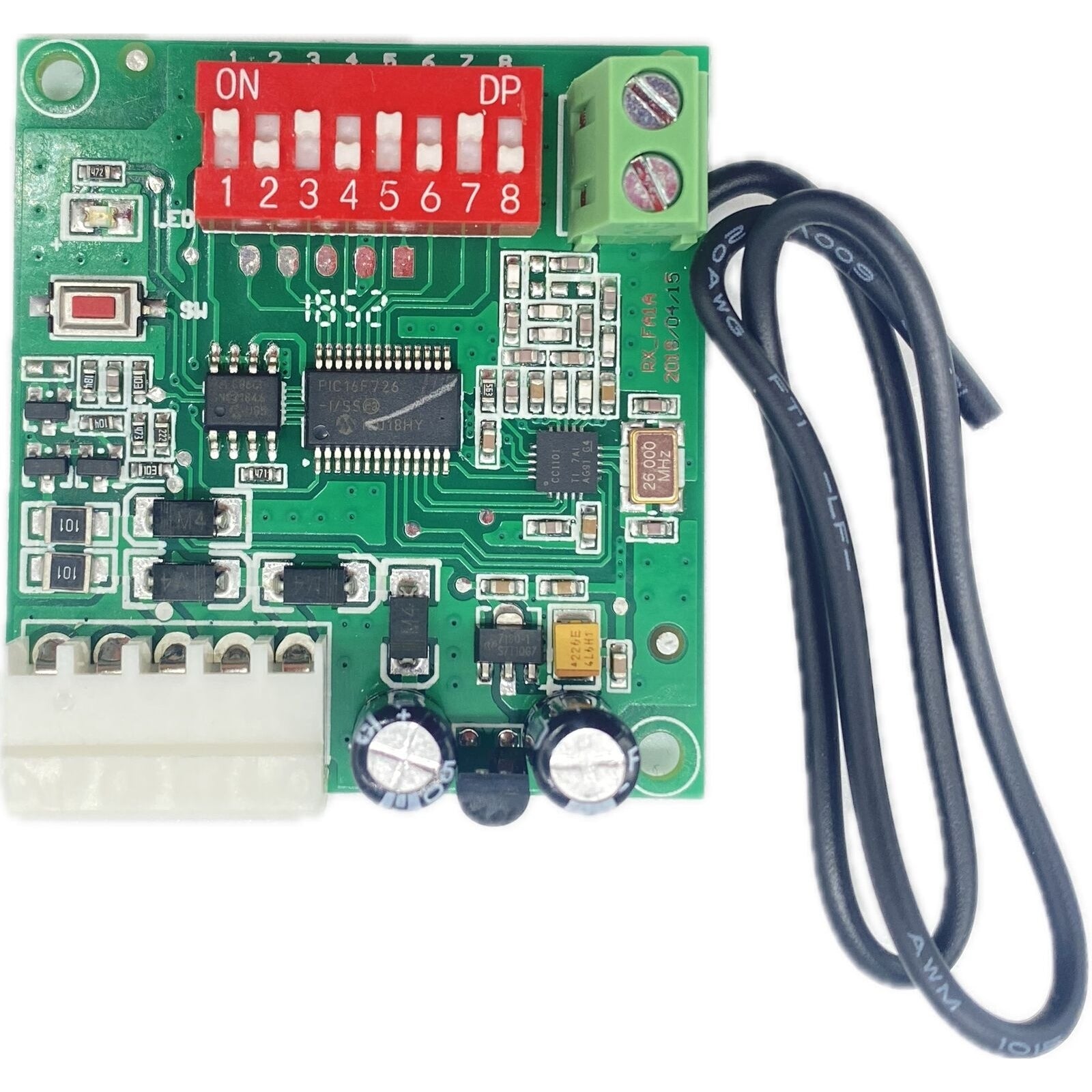 RICEVENTE RX-MULTI INNESTO UNIVERSALE CANCELLI SERRANDE 433 MHZ SI ADATTA A FAAC