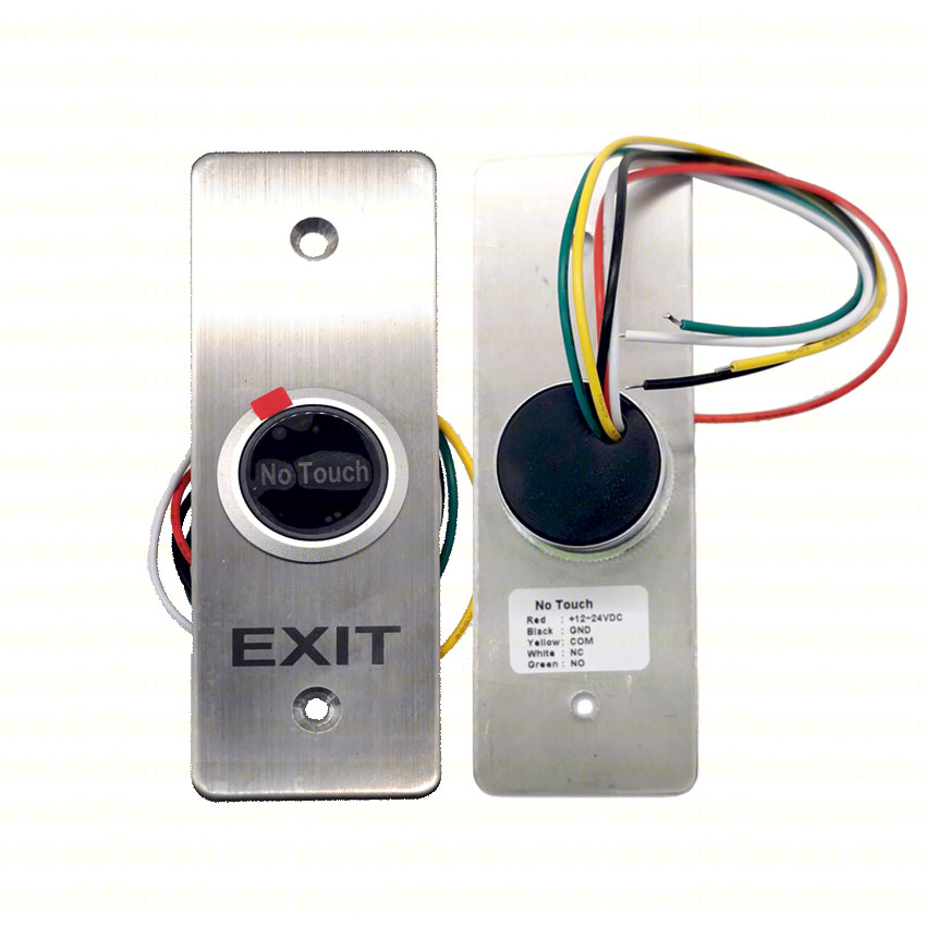 INFRAROSSO ELEGANTE A SFIORAMENTO PER APERTURA PORTE DISTANZA 10CM AC/DC 12-24V