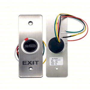 INFRAROSSO ELEGANTE A SFIORAMENTO PER APERTURA PORTE DISTANZA 10CM AC/DC 12-24V