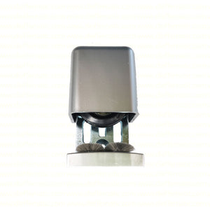 GUIDA A TERRA INFISSO PORTA A PAVIMENTO REGOLABILE DA 17 A 42.8MM CON RUOTA DG01