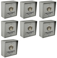 NUMERO 7 SELETTORI A CHIAVE UNICA UGUALE AUTOMAZIONE CANCELLO SERRANDA GARAGE