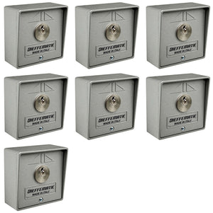 NUMERO 7 SELETTORI A CHIAVE UNICA UGUALE AUTOMAZIONE CANCELLO SERRANDA GARAGE