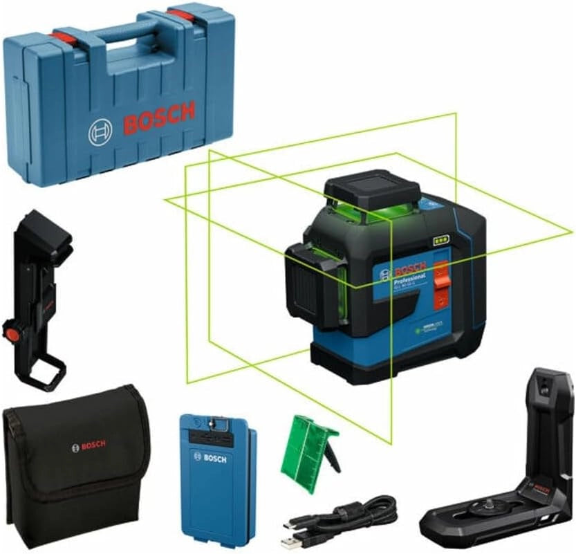 Bosch Bosch 601065501 GLL 80-33 G Professional + 1 batteria BA 3,7 V/3,0 Ah XL - Bosch