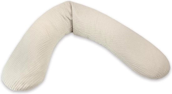 Copertina sostitutiva per culla da lettura e culla da poppa - 190 cm - mousseline - beige sabbia culla da lettura copertina XXL
