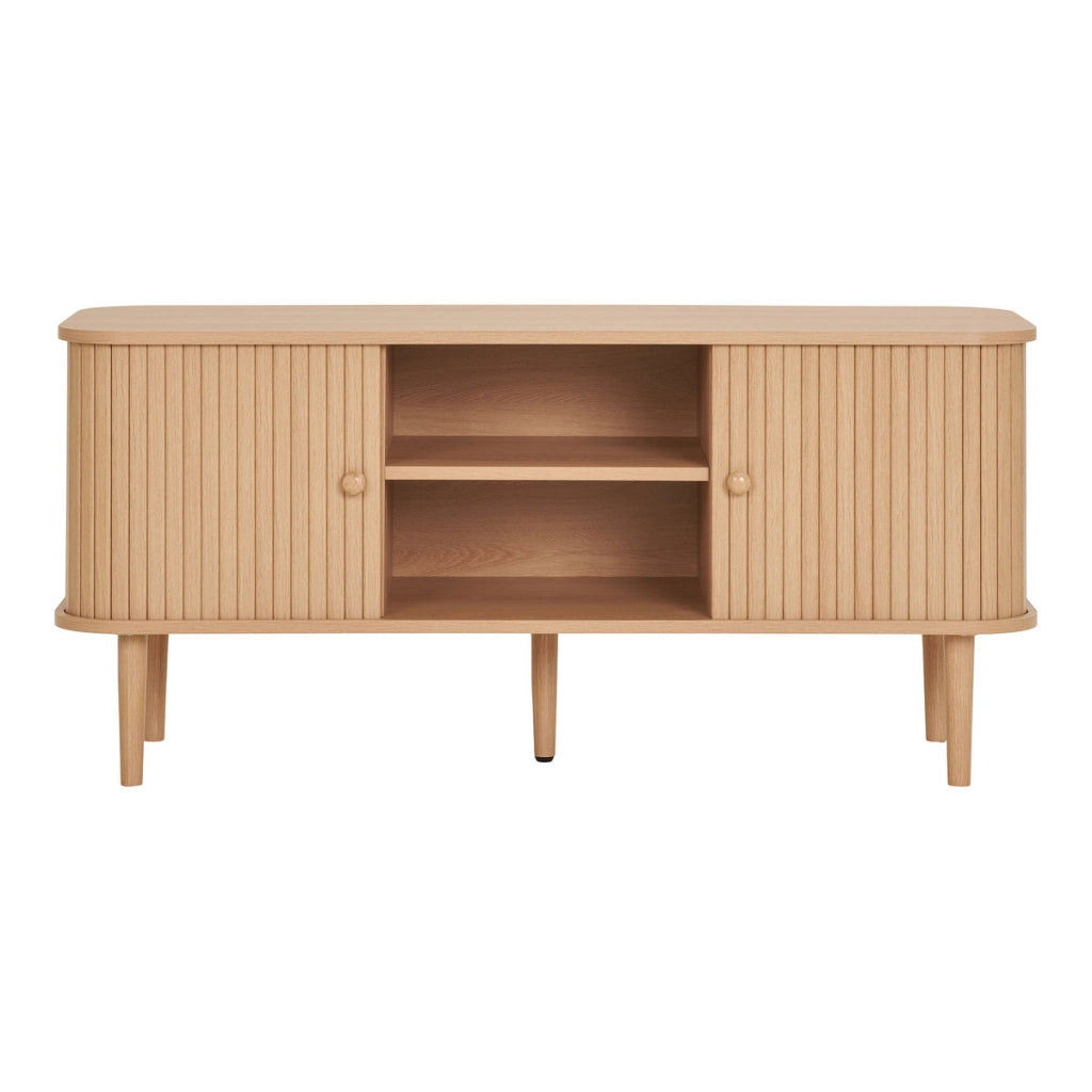 Mobile Porta TV Nikko, Marrone, MDF, 113x40x51,5 cm