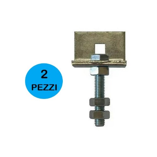 SUPPORTO REGOLABILE STAFFA A L PERNO MOTORE MOTORI TAPPARELLA TAPPARELLE 2 PEZZI