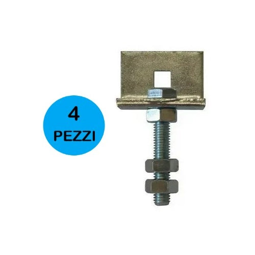 SUPPORTO REGOLABILE STAFFA A L PERNO MOTORE MOTORI TAPPARELLA TAPPARELLE 4 PEZZI