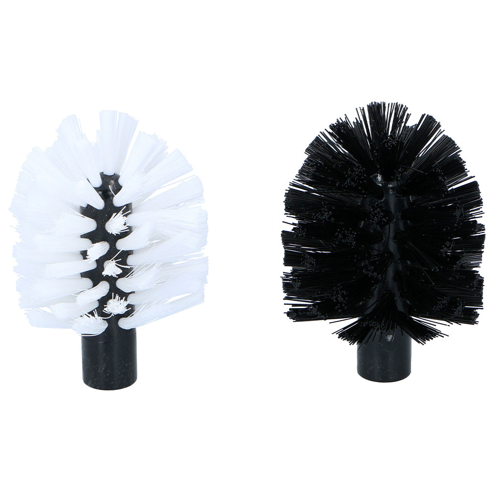 Spazzola Ruotante per Pulizia Cerchioni con Attacco per Tubo da 3/4" 2 Spazzole