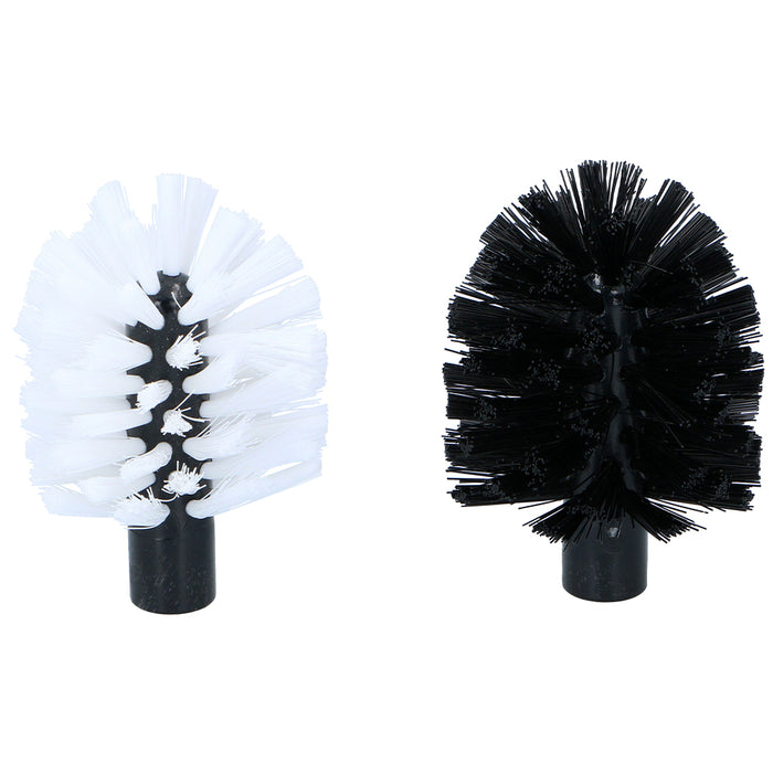 Spazzola Ruotante per Pulizia Cerchioni con Attacco per Tubo da 3/4" 2 Spazzole