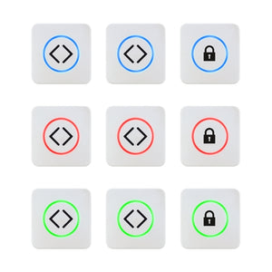 Interruttore senza contatto Bircher CleanSwitch Lock Set WC 421461