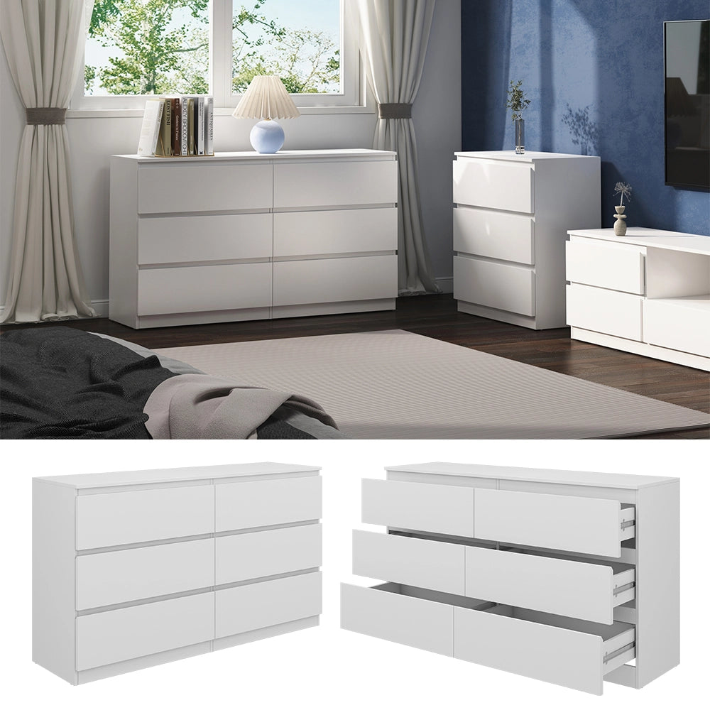 Vicco Cassettiera  Bianco 39 x 78.5 cm