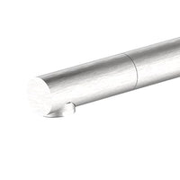 Miscelatore lavabo in acciaio spazzolato con bocca orientabile 360° - Serie Spring