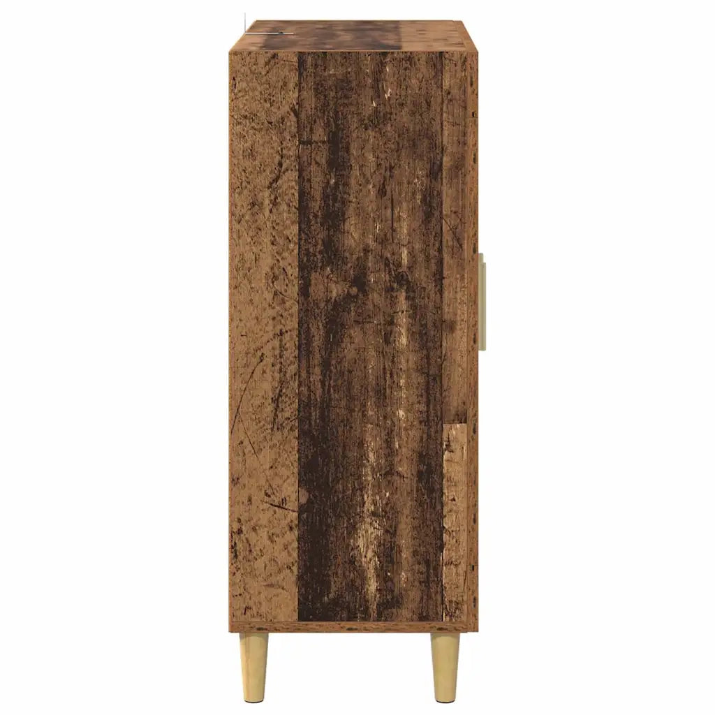 Credenza-Buffet-Armadio da cucina Legno vecchio 69,5 x 34 x 90 cm Legno multistrato 967945