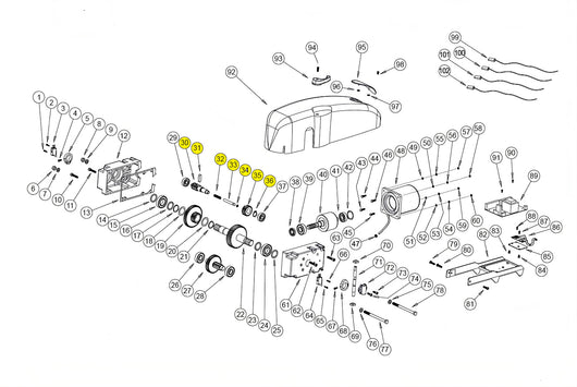 9007 GRUPPO SBLOCCO BASIC BAZER RICAMBIO