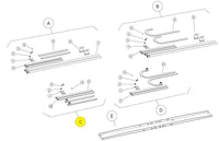 112529/3 KIT ACCESSORI 3 BRACCI DRITTI DOPPIO MOTORE BASIC BAZER RICAMBIO