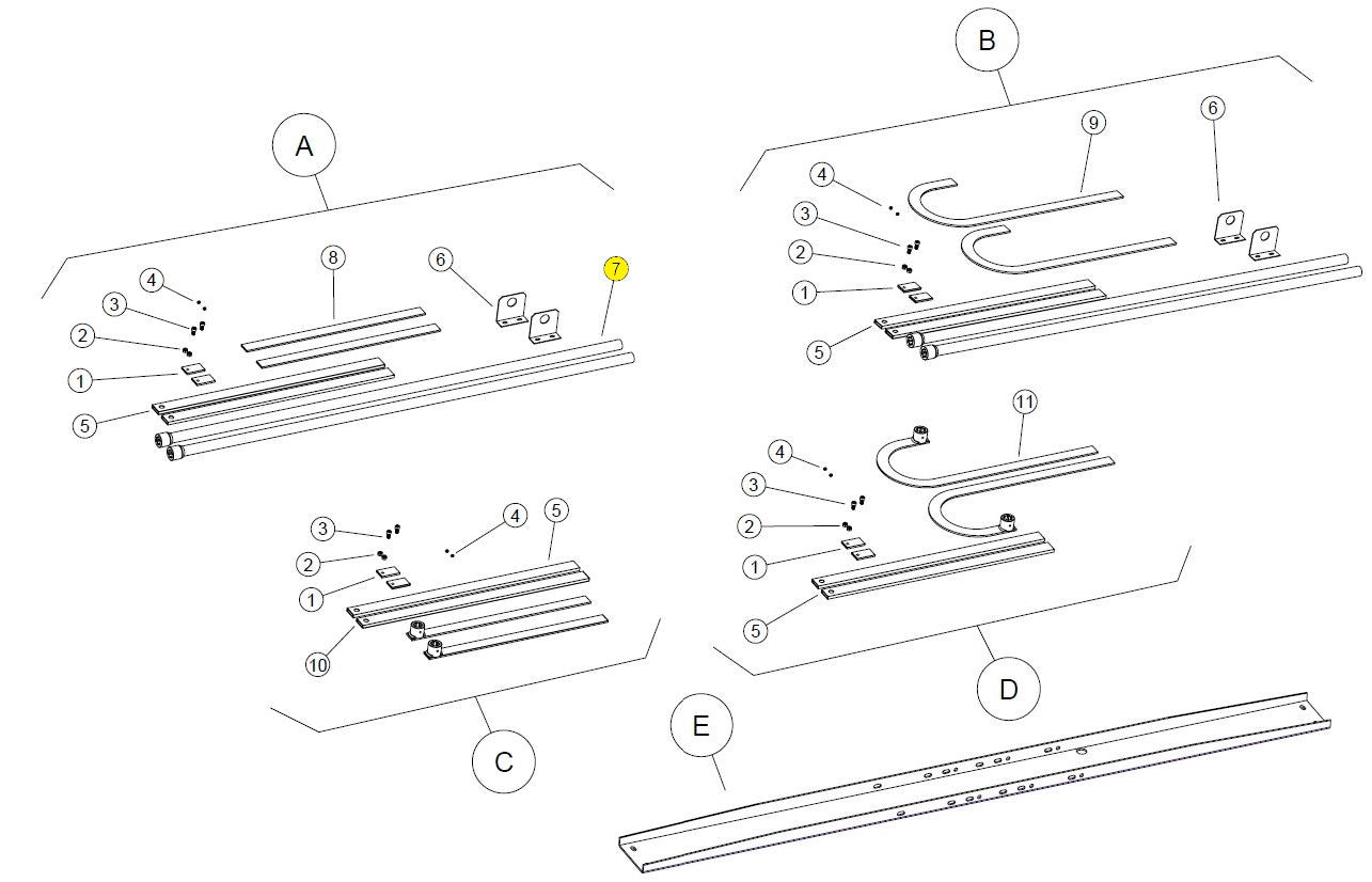752 COPPIA ALBERI TRASMISSIONE BASIC BAZER RICAMBIO