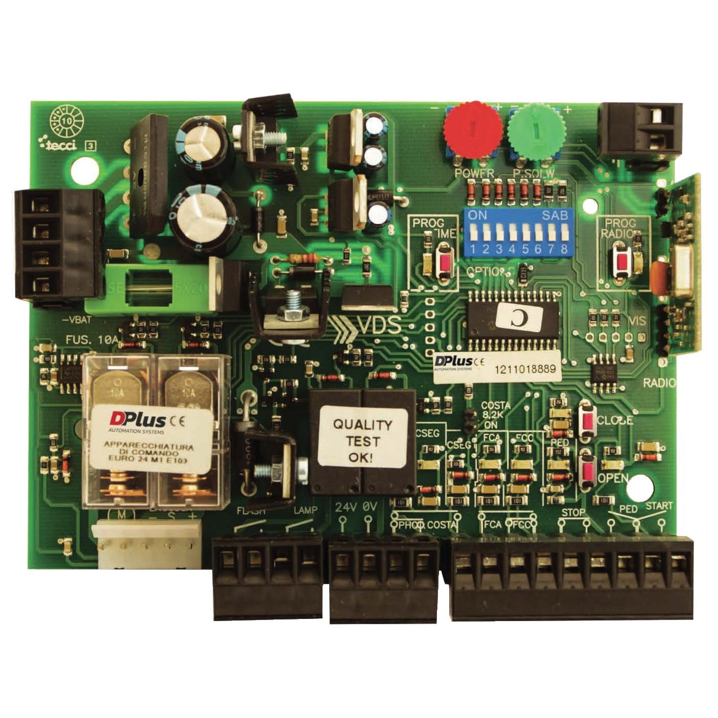 DPLUS CENTRALE CON RALLENTAMENTI APERTURA/CHIUSURA METRA 24 8015000