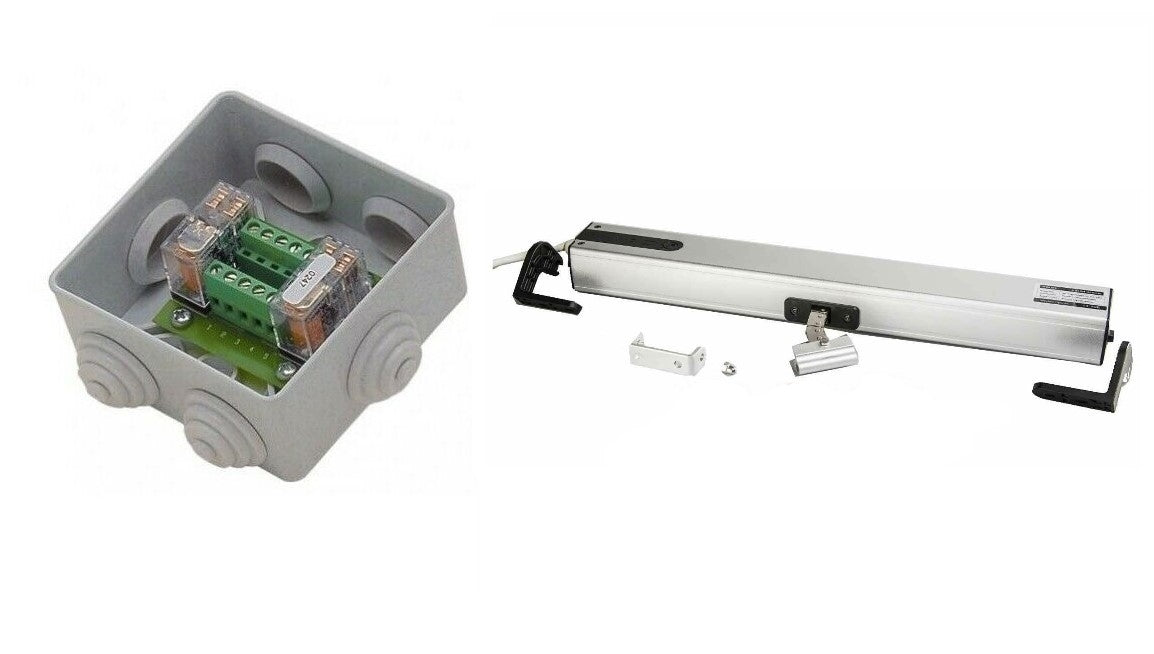 KIT COMPLETO AUTOMAZIONE CON UN MOTORE WASISTAS LUCERNAI ATTUATORE VASISTAS 230V