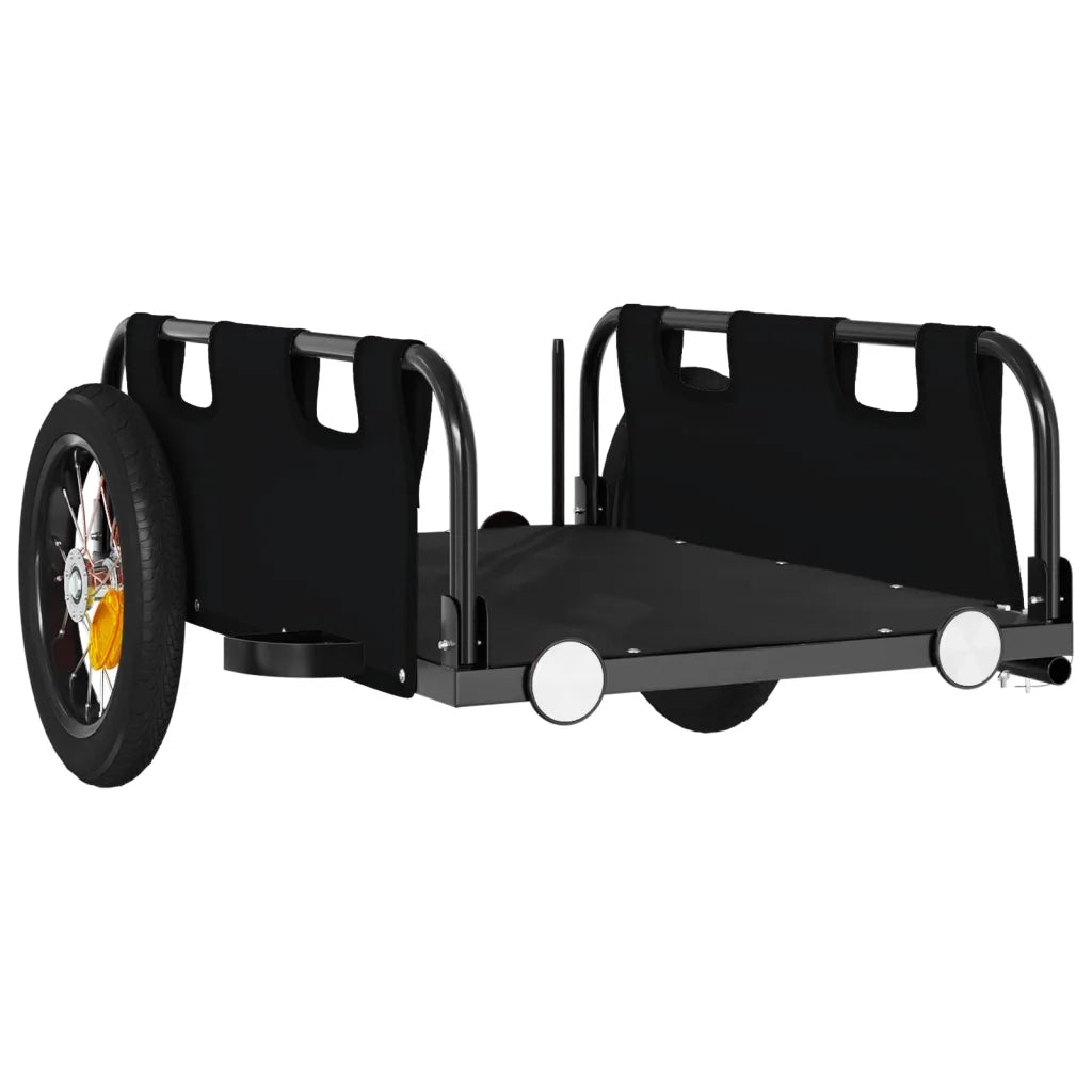 Rimorchio da Bici Nero Oxford e Ferro 94164